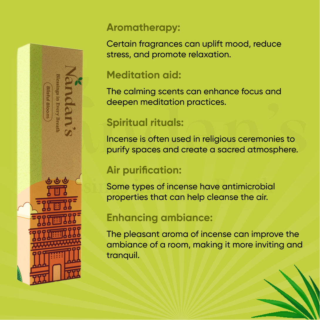 Nandans Blissful Bloom Incense Sticks