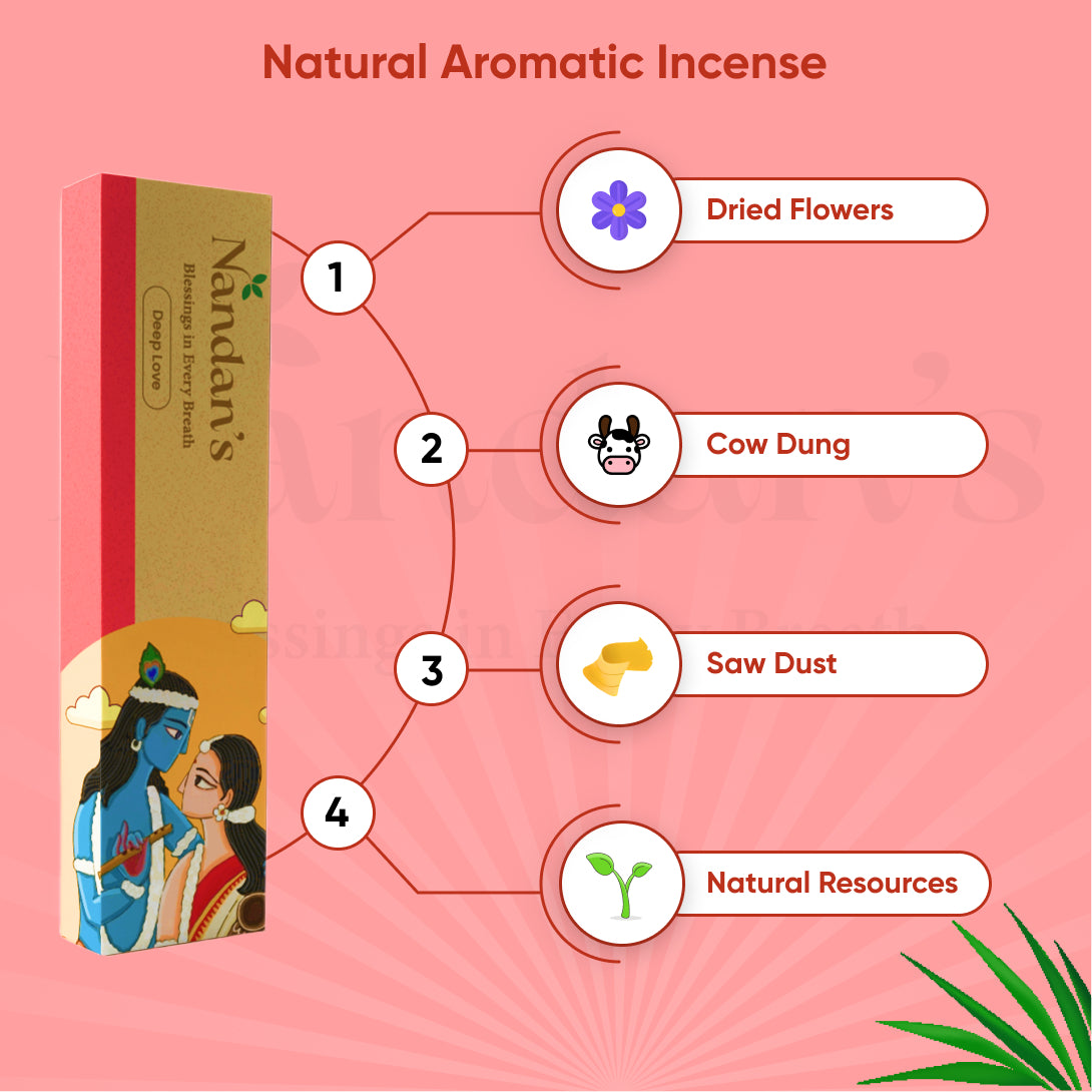 Nandans Deep love Incense Sticks