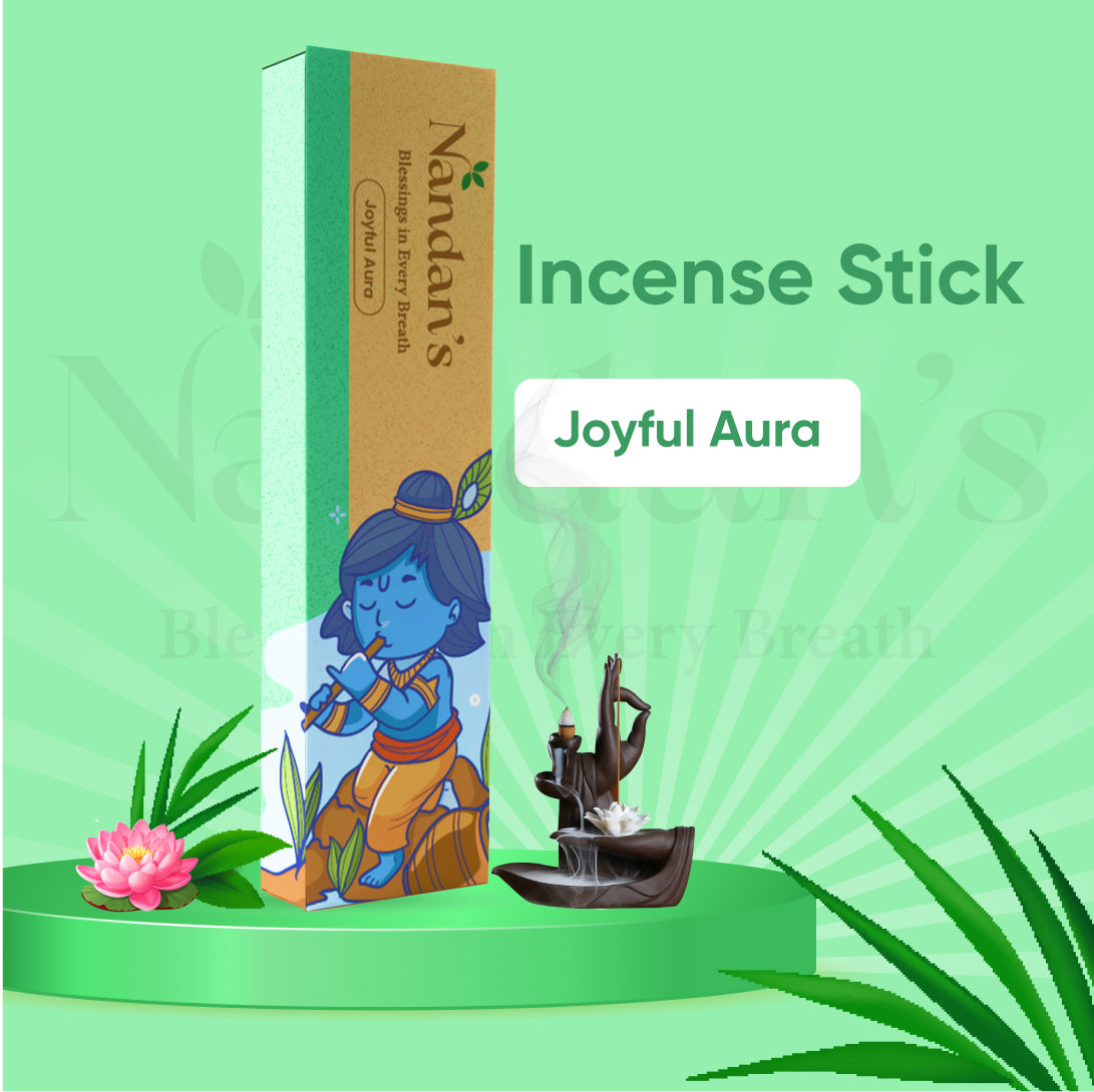 Nandans Joyful Aura Incense Sticks