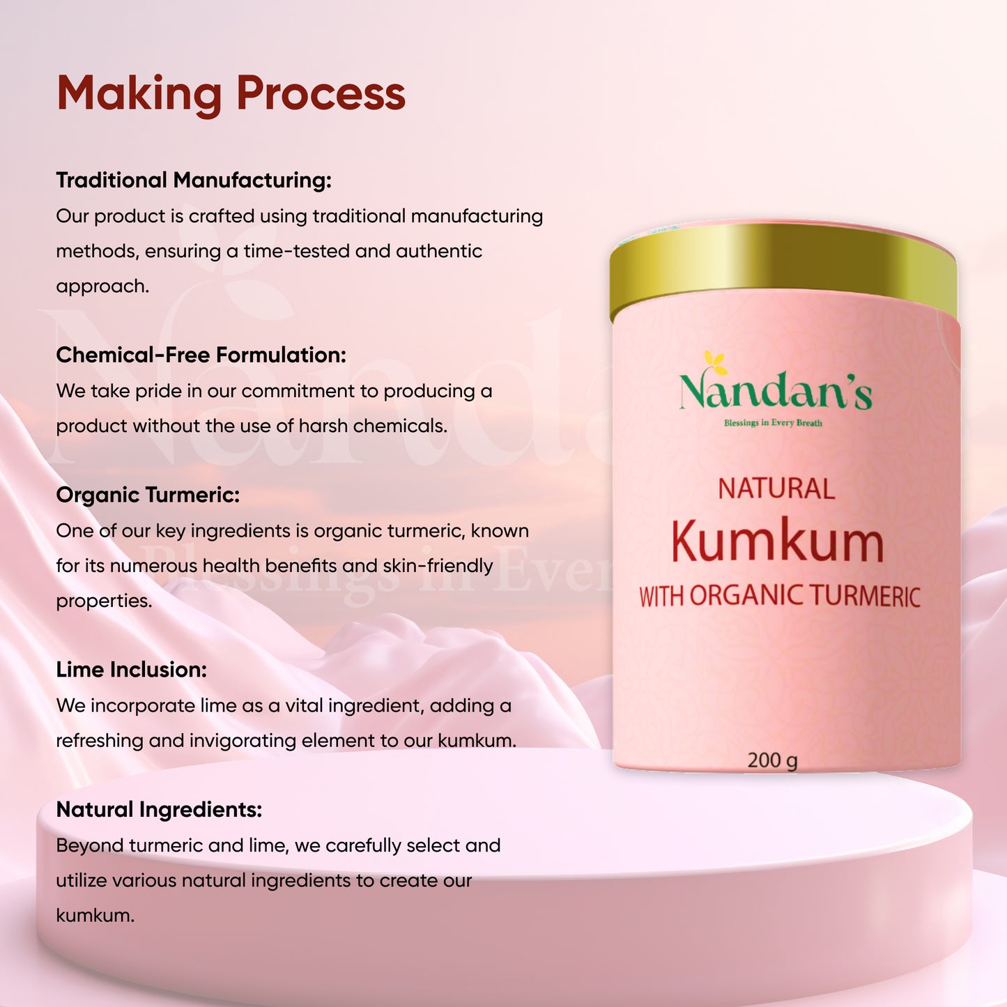 Nandan Kumkum Powder