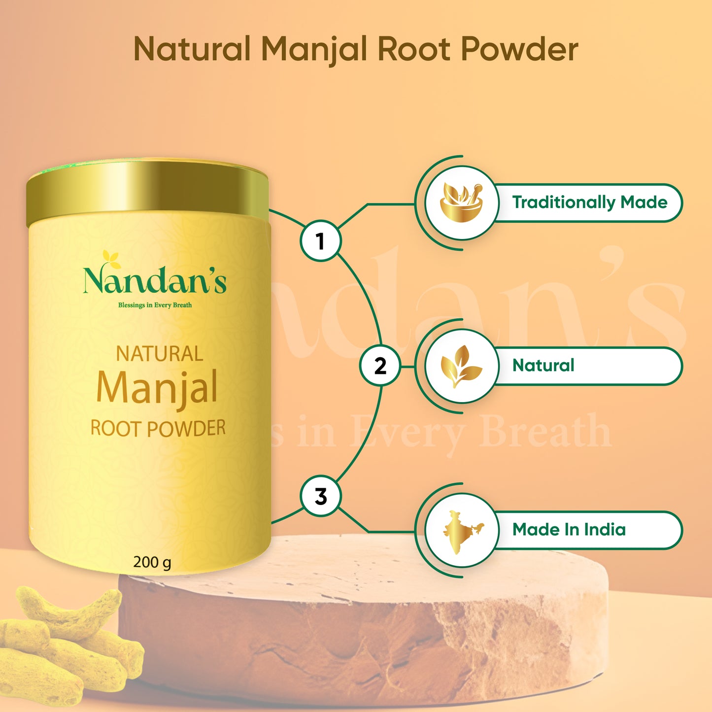 Nandan Manjal Powder